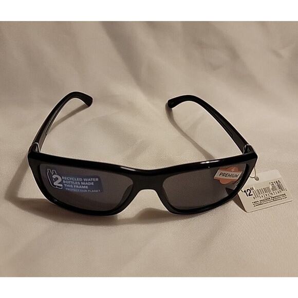 Piranha Premium Sunglasses Black Style # 62165 - Picture 1 of 5